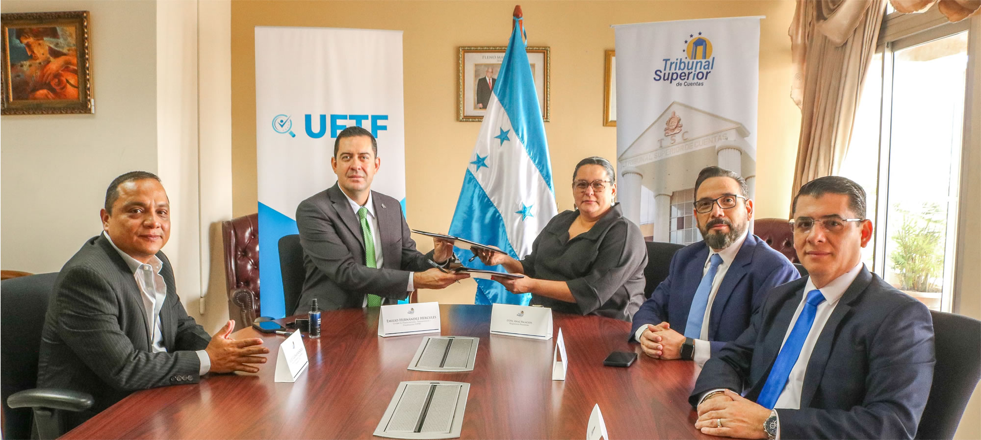 Firma de Convenio TSC UFTF