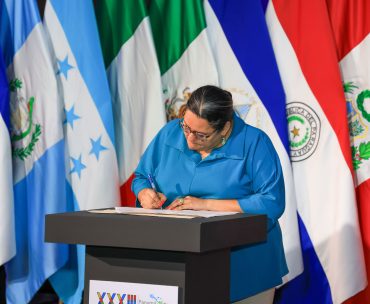 Magistrada Firma Compromiso con Brasil