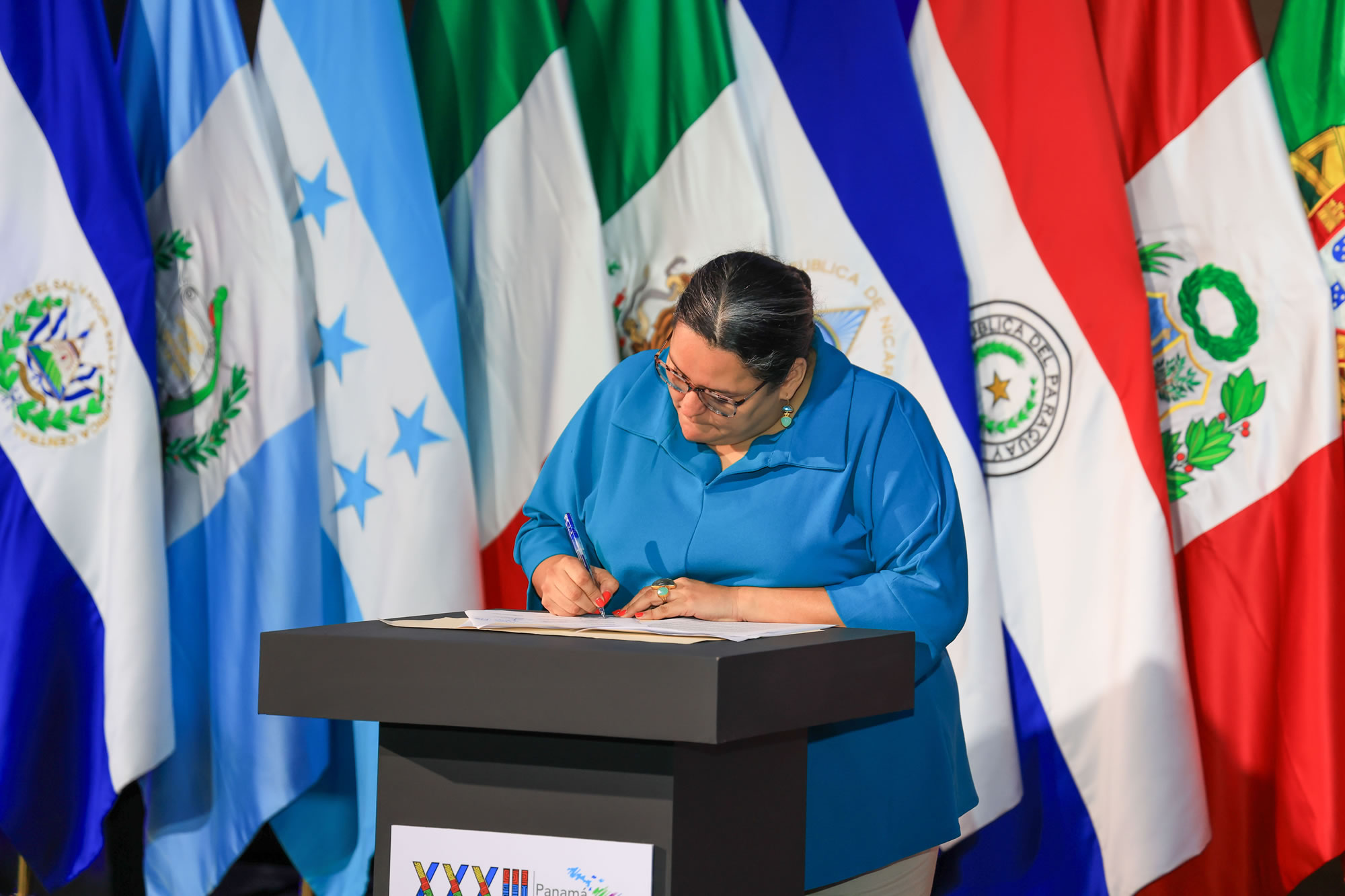 Magistrada Firma Compromiso con Brasil